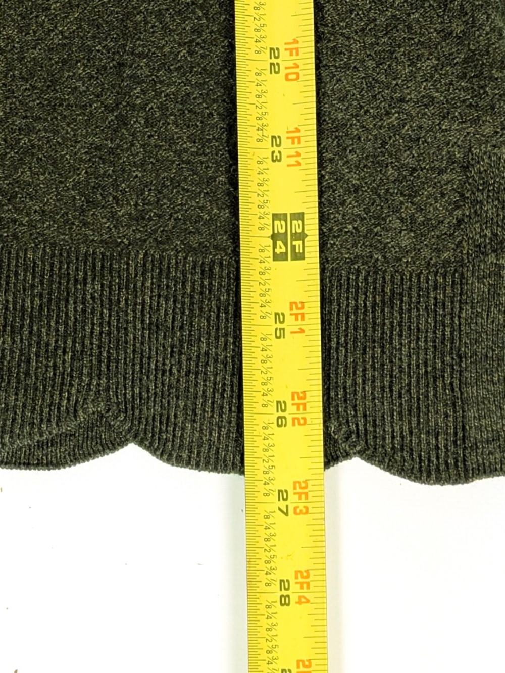Elle - Olive Green Tunic - Large - Picture 7 of 10